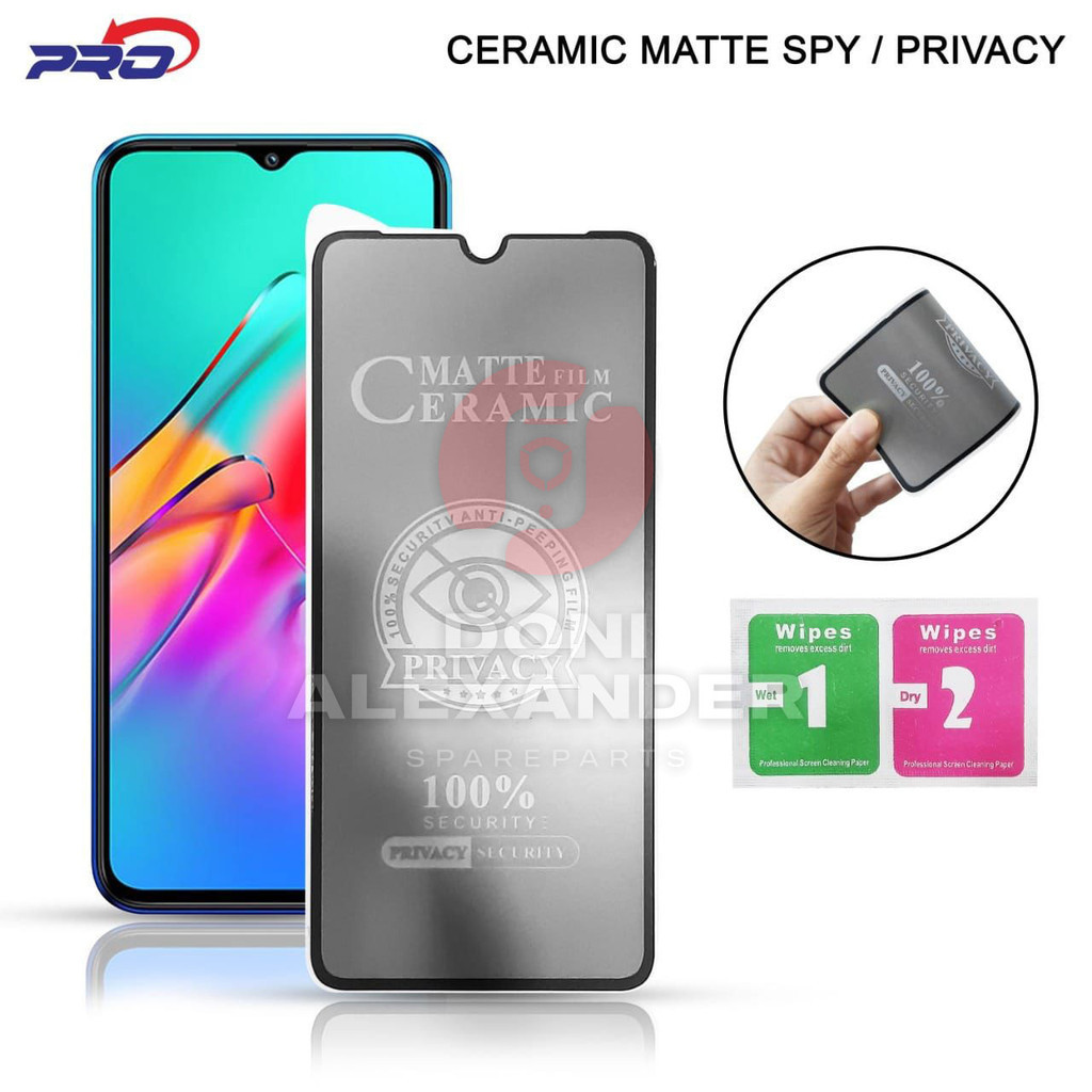 ANTI GORES CERAMIC PRIVACY SAMSUNG GALAXY A22 4G - A31 - A32 - A33 4G 5G - A50