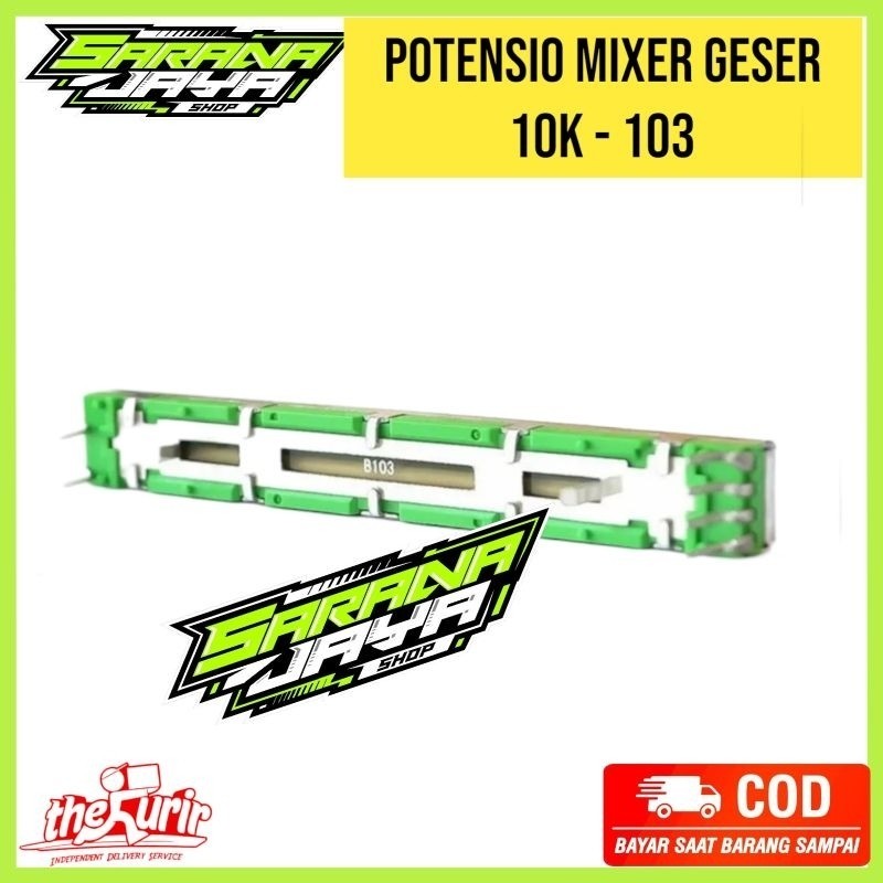 Potensio mixer geser 10k - 103