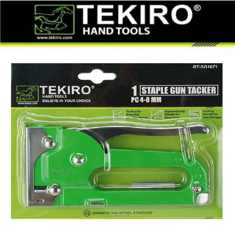 

Tekiro Staples Tembak / Staple Gun Tracker 4-8 mm / stapler serbaguna