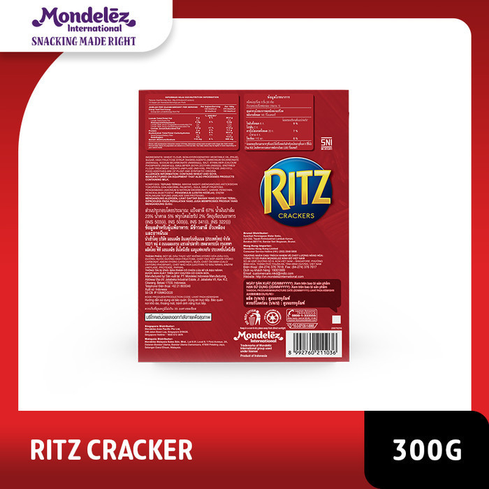 

Ritz Cracker Biskuit Krakers 300 gr Twinpack