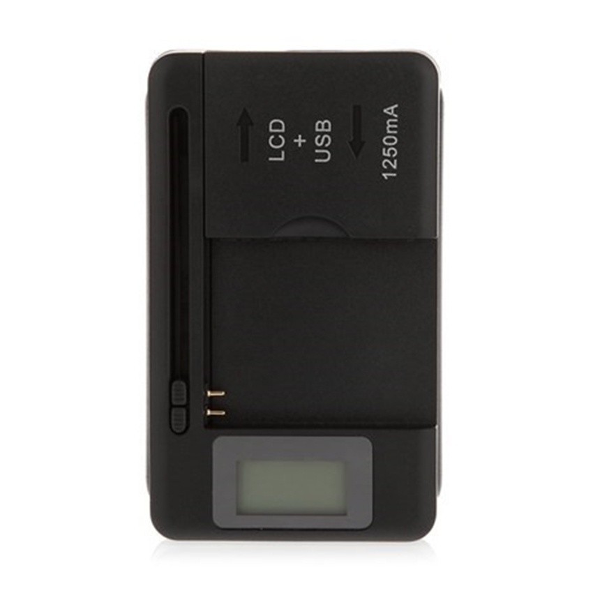 Charging Usb Dock Battery Desktop Adaptor Charger Baterai Hp Kamera With Lcd Display Charger Jepit