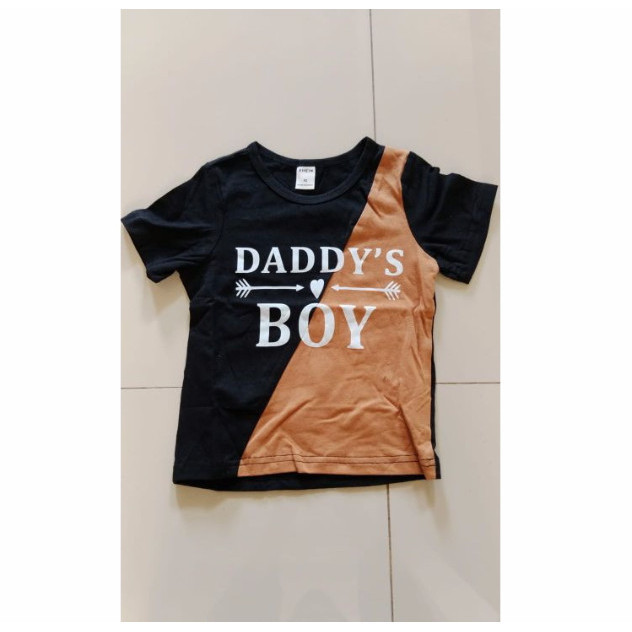 BAJU KAOS TSHIRT SHEIN SIMPLY DADY BOY ANAK LAKI LAKI