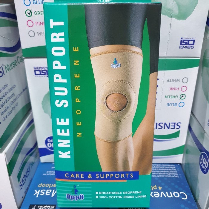 Deker Lutut Kesehatan Knee Support Oppo 1021 Dekker Lutut Terapi Sakit - S