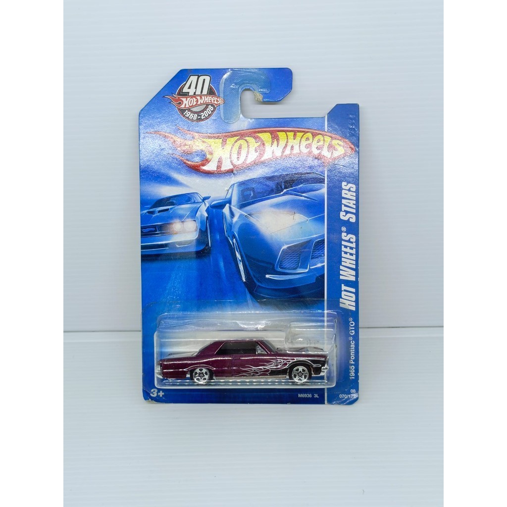 Hotwheels Hot Wheels 1965 Pontiac GTO Maroon