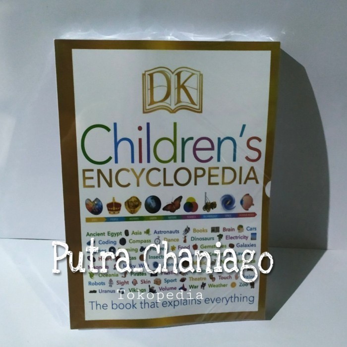 Buku DK Children's Encyclopedia the Book That Explains Everything