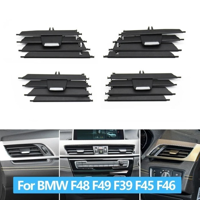 AC Vent Depan Rumah Frame Kisi Cover Grill For BMW F48 F39 X1 X2