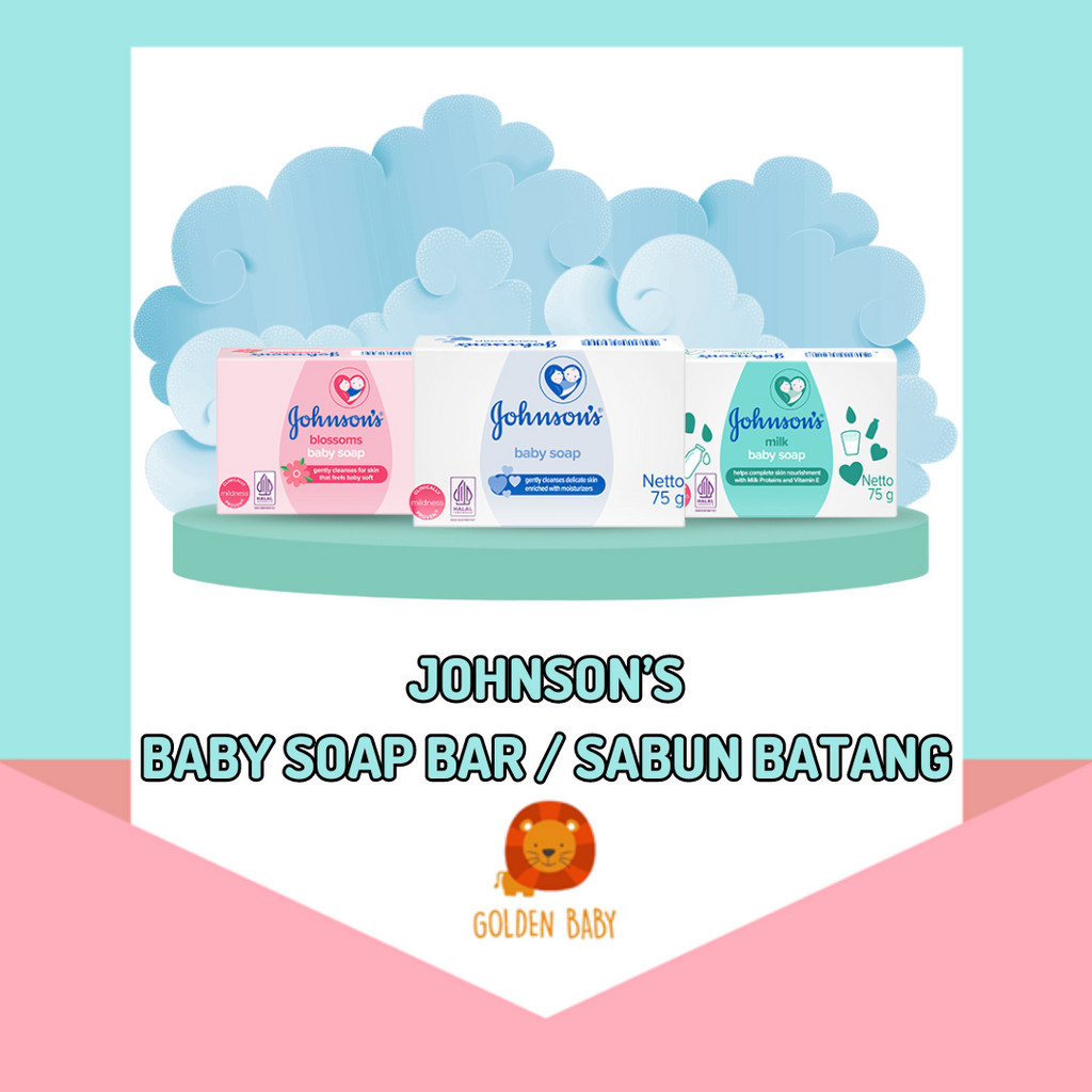 JOHNSON'S Baby Bar Soap | Sabun Batang Bayi