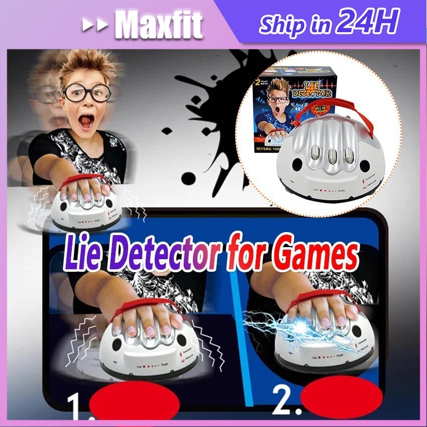 Mainan Pendeteksi Kebohongan / Lie Detector Game / Mainan Lie Detector / Prank Game / Prank Toys