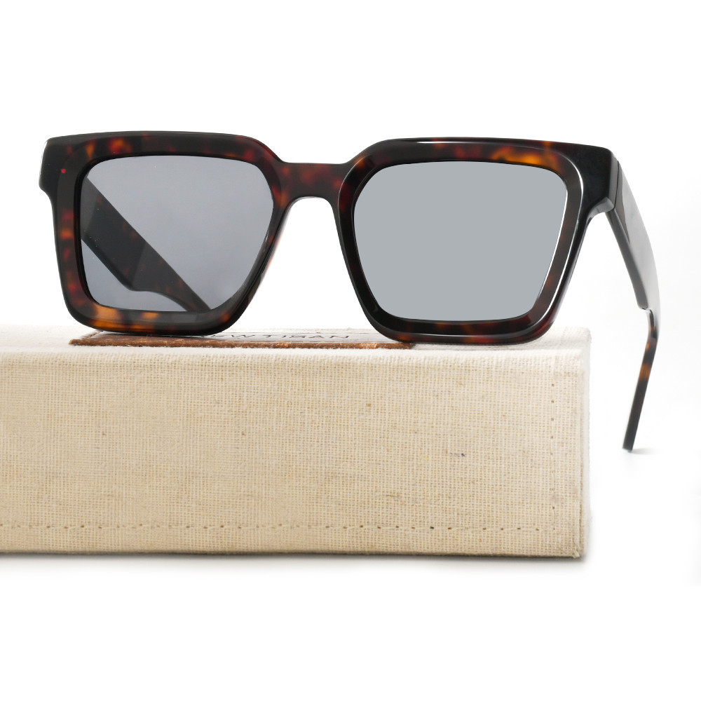 Kacamata hitam segitiga buatan tangan asetat kualitas tinggi LS6037A