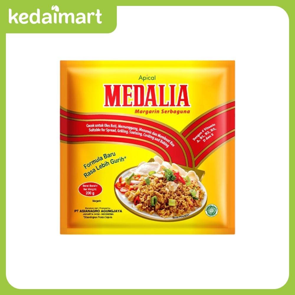 

Medalia Margarine 200 Gram