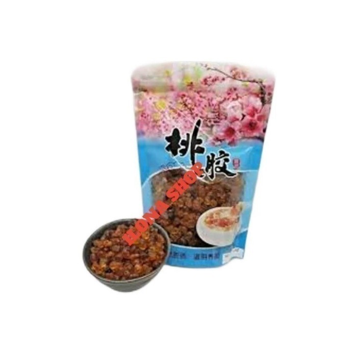 

PEACH GUM 500GR / TAO JIAO 500 GR PREMIUM / PEACH GUM COLLAGEN DESSERT 500 GRAM HALAL