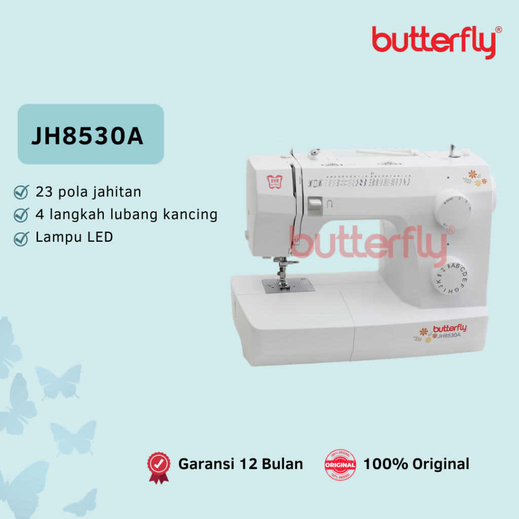 Mesin Jahit Portable BUTTERFLY JH8530A