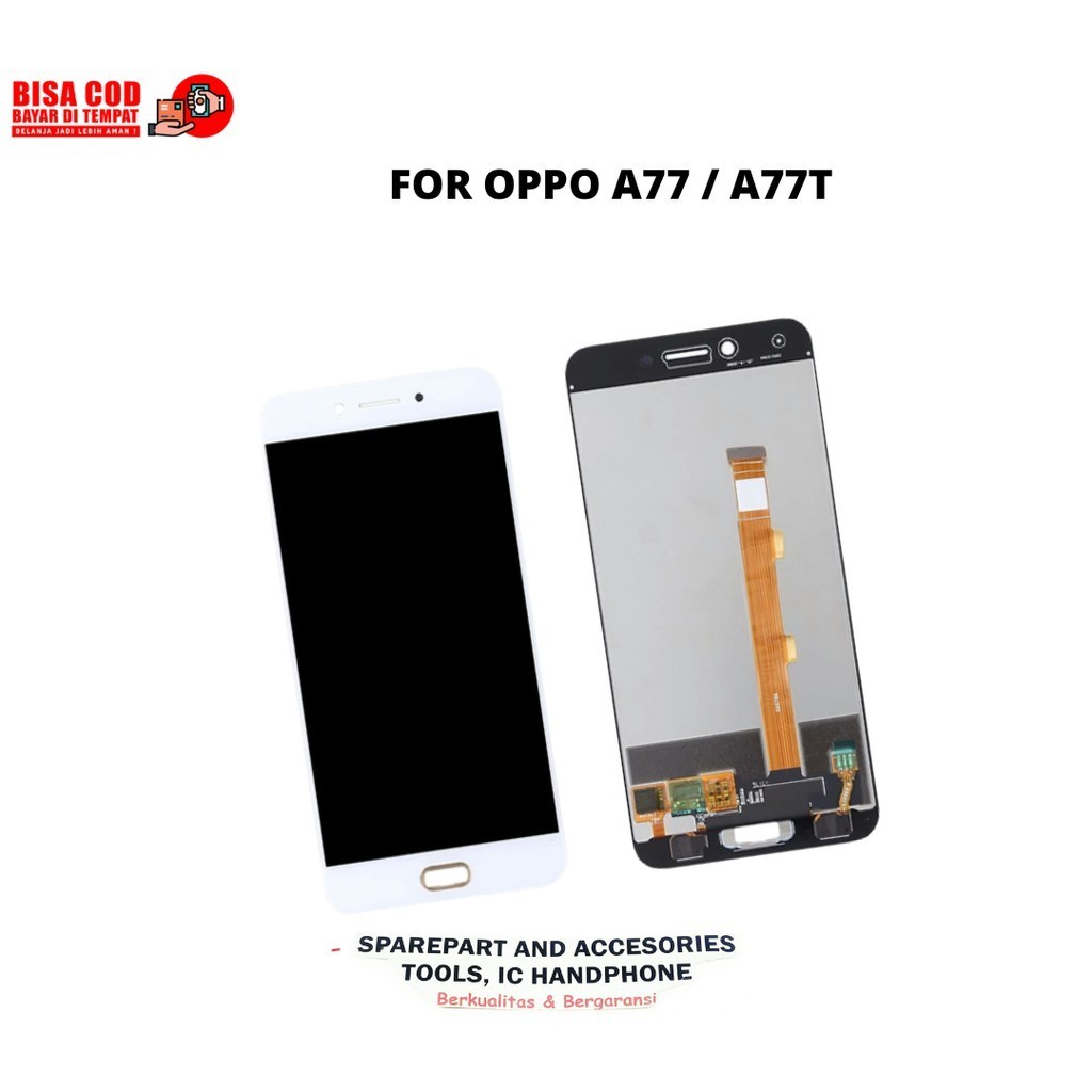 LCD TOUCHSCREEN OPPO A77 A77T FULLSET ORIGINAL