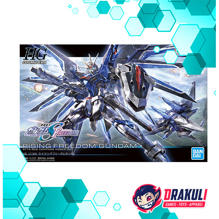 BANDAI Plamo HG Rising Freedom Gundam