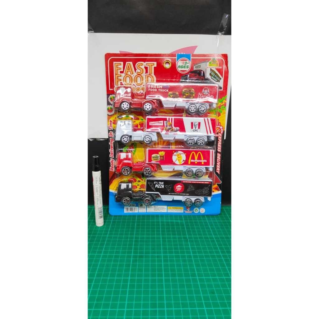 Truck Fast FoodTruck Makanan Cepat SajiMainan Truck Anak