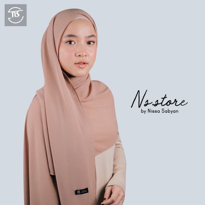 [[Premium]]SALE Pashmina NS - NS Store - by Nissa Sabyan - cappucino