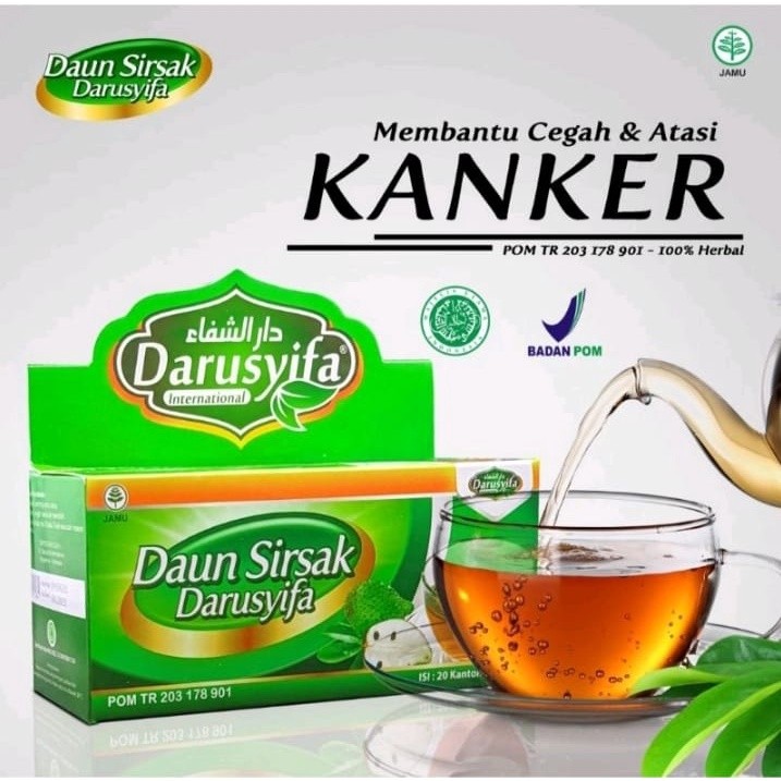 

Teh Celup Daun Sirsak Murni untuk Mengobati Asam Urat Tumor dan Kanker