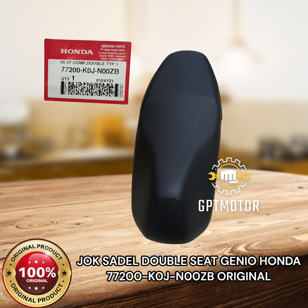 JOK SADEL DOUBLE SEAT GENIO HONDA 77200-K0J-N00ZB ORIGINAL