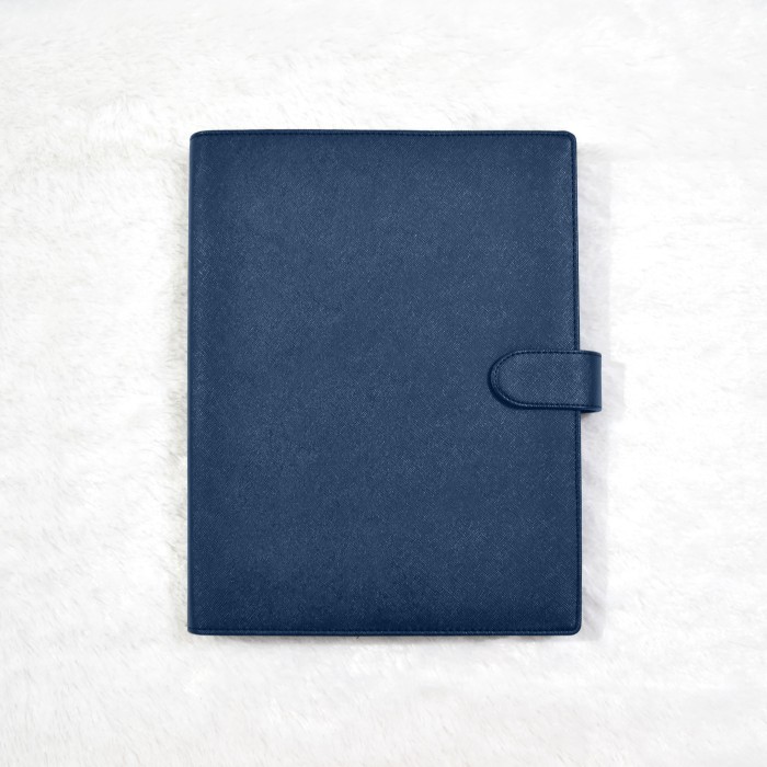 

[BUY NOW] Binder B5 Custom Nama / Binder Kerja / Binder Sekolah / Binder Kuliah - Navy