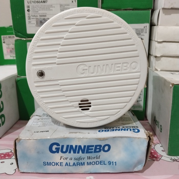 SMOKE ALARM GUNNEBO 911 original