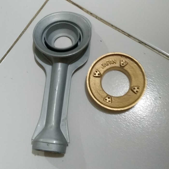 Tungku Kompor Gas + Burner Corong Api Gas Kompor RRT Sanex, Panalux, Niko, Tecstar Cerobong