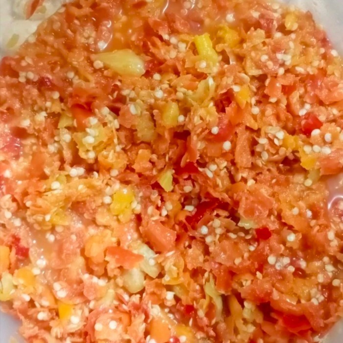

Cabe Rawit Merah Giling Kasar 1kg / Cabai Fresh - Pakai Garam