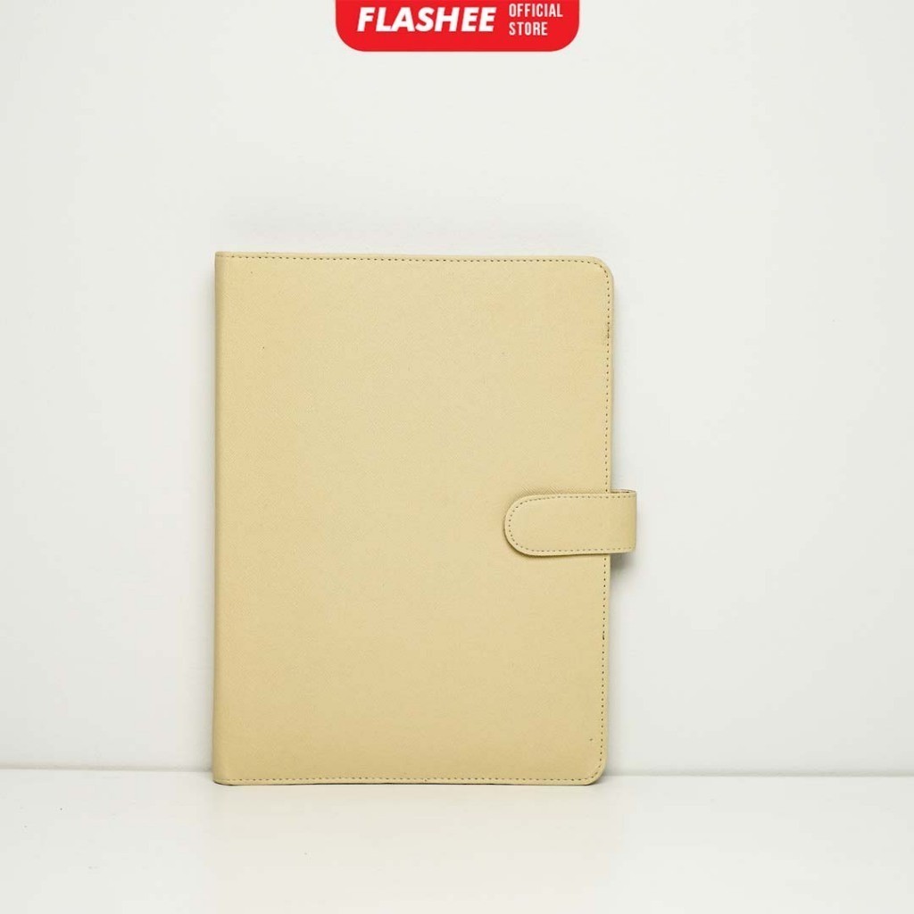 

Binder Polos Warna Krem Ukuran A5 Ring 20 Binder Eksklusif Organizer Isi Ulang Loose Leaf Berkualitas Termurah