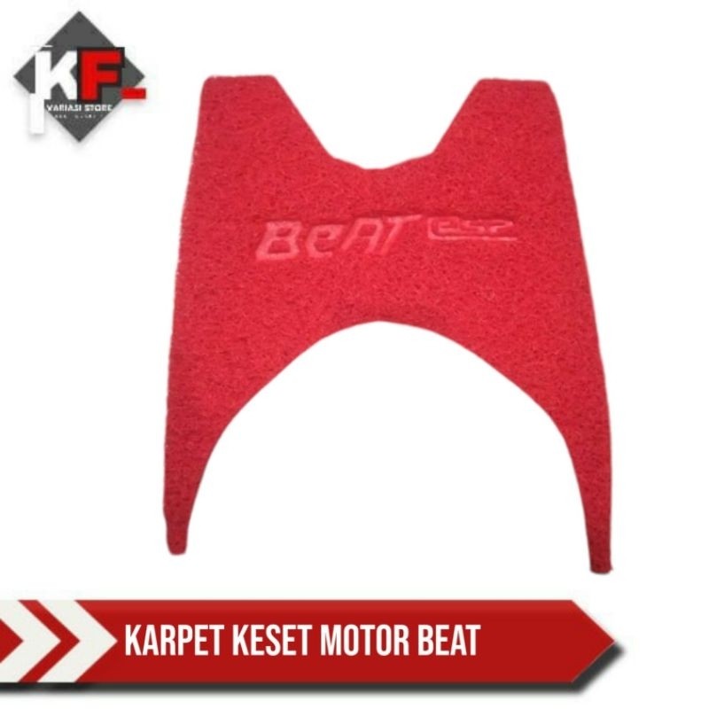 Karpet Motor Beat Karpet Motor Beat Fi Keset Motor Beat FI Esp 2017 - 2019 TRG Tebal dan Berkualitas