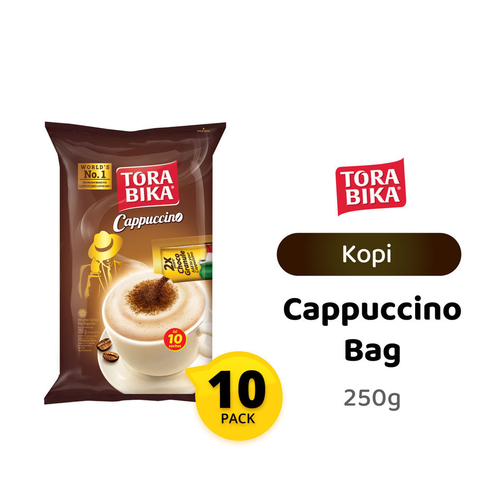 

Torabika Cappuccino Pouch 10 Sachet 25 Gr - JSF