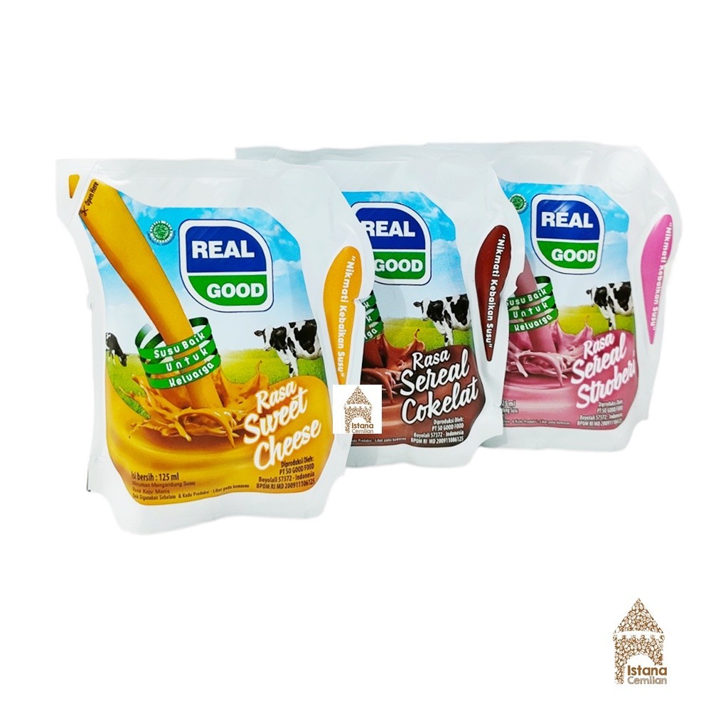 

Real Good Susu UHT POUCH 125 ML - JSF