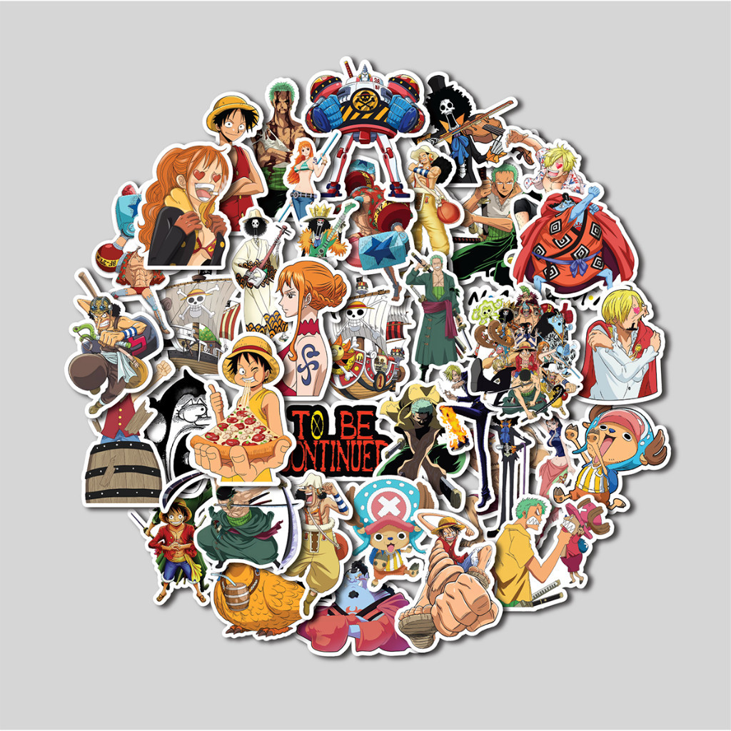 

Promo_[Limited Stok] STICKER PACK STRAW HAT CREW ONE PIECE | STICKER TUMBLER | STIKER LAPTOP KOPER HELM