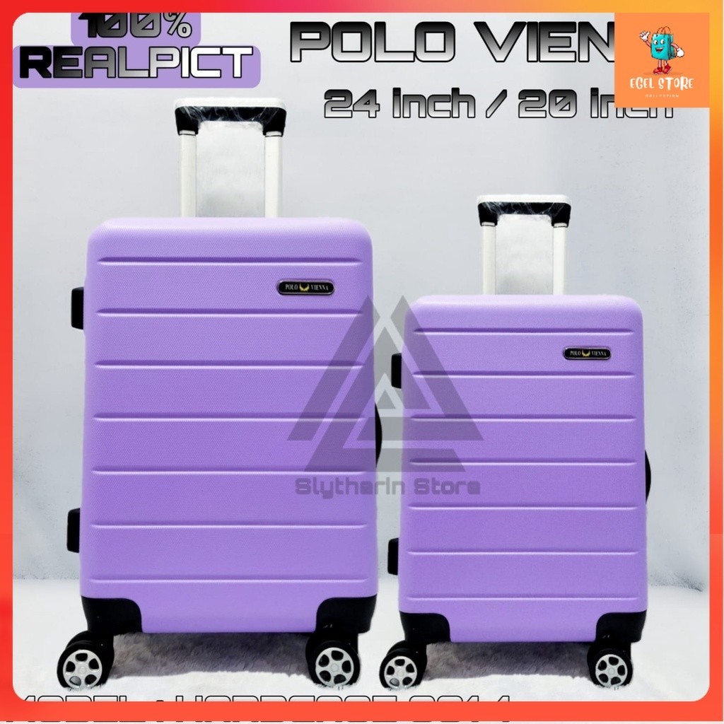 Koper Termurah Terbaru / promo koper set ukuran 20inch 24inch beli 1 dapat 2 koper polo original pol