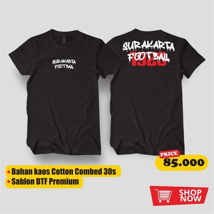 KAOS PREMIUM SURAKARTA FOOTBALL 1923