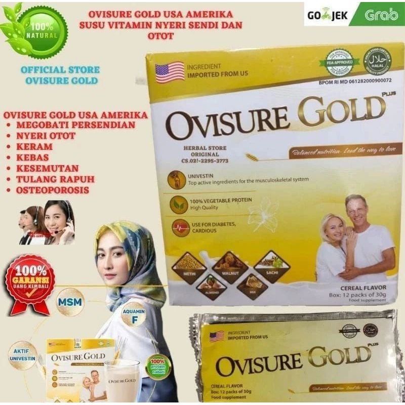 

OVISURE GOLD USA ORIGINAL SUSU UNTUK TULANG DAN SENDI