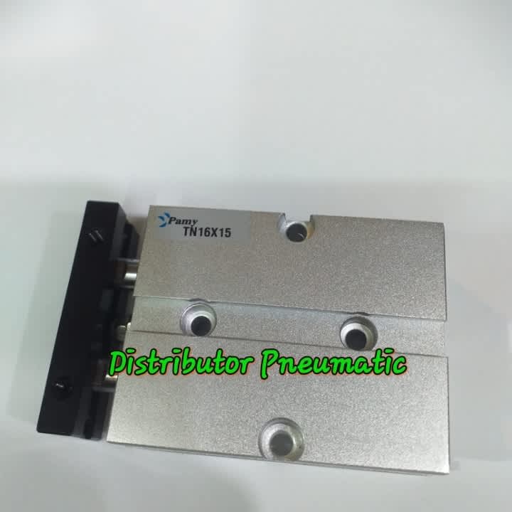 CYLINDER / SILINDER PNEUMATIC TWIN ROD / DOUBLE ROD TN 16 X 15 / CXSM