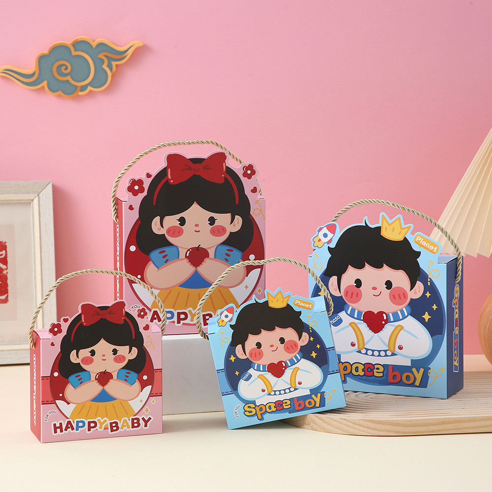 Goodie Bag Kotak Hampers Ulang Tahun / Kotak Souvenir Anak / Kotak Snack Ulang Tahun