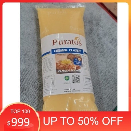 Cream Filling Vanilla Puratos - 1 Kg