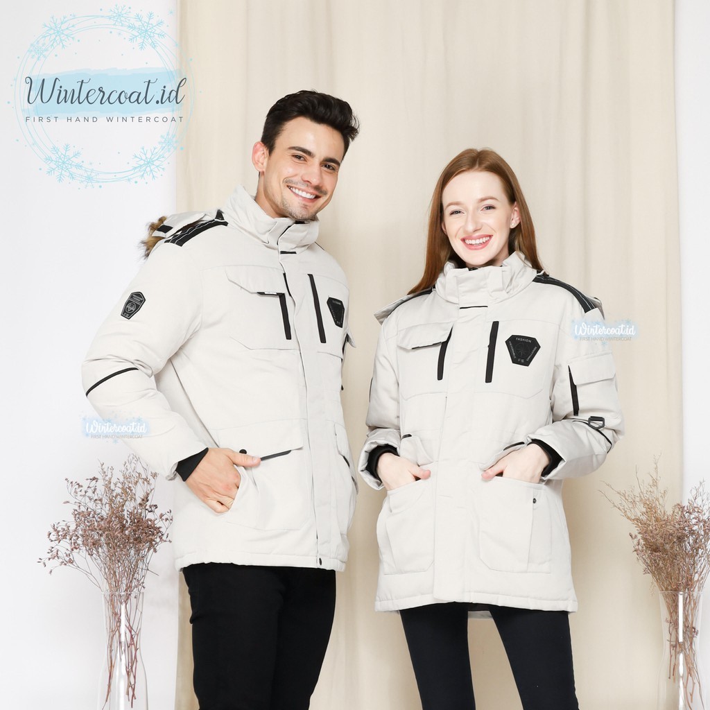 Men winter coat big size jaket gunung pria cowok import hangat jacket musim dingin mantel Runningman