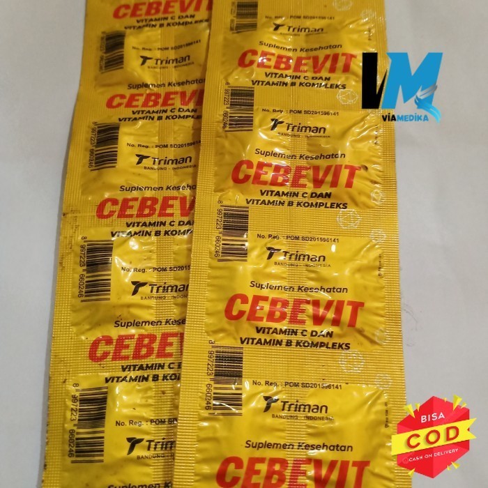murah- CEBEVIT Multivitamin -jaminan original✔️