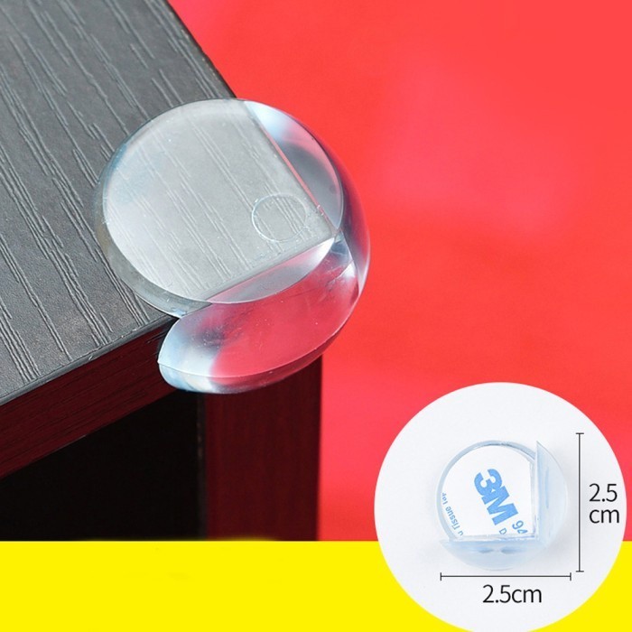 Karet Pelindung Sudut Meja Silikon Pelindung Sudut Meja