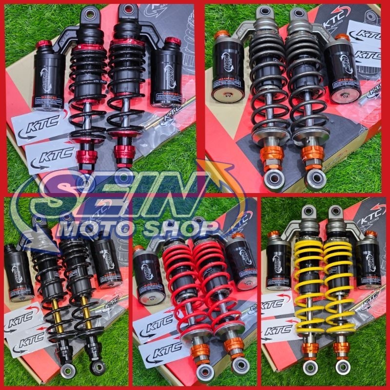 Shock Original KTC Extreme Shock Breaker Belakang 280 320 340 RxKing Tiger CB W175 Jupiter Z Vega F1