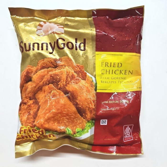 

Sunny Gold Fried Chicken Ayam Goreng Lapis Tepung 500gr