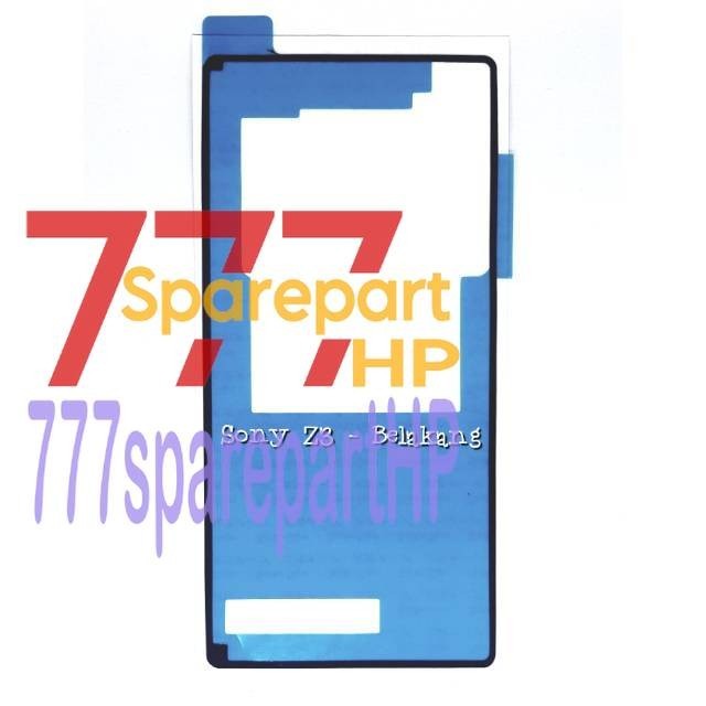 

Lem Adhesive Backdoor Sony Xperia Z3 - Z3 Big Double Tape Back Cover Tutup Belakang Z 3 - 777sparepartHP
