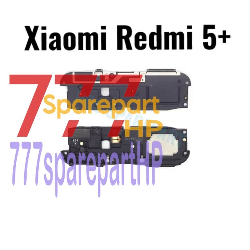 Original Buzzer Loud Speaker Fullset Xiaomi Redmi 5 Plus - Loudspeaker - Bazer - Buzer - Bezer - 777