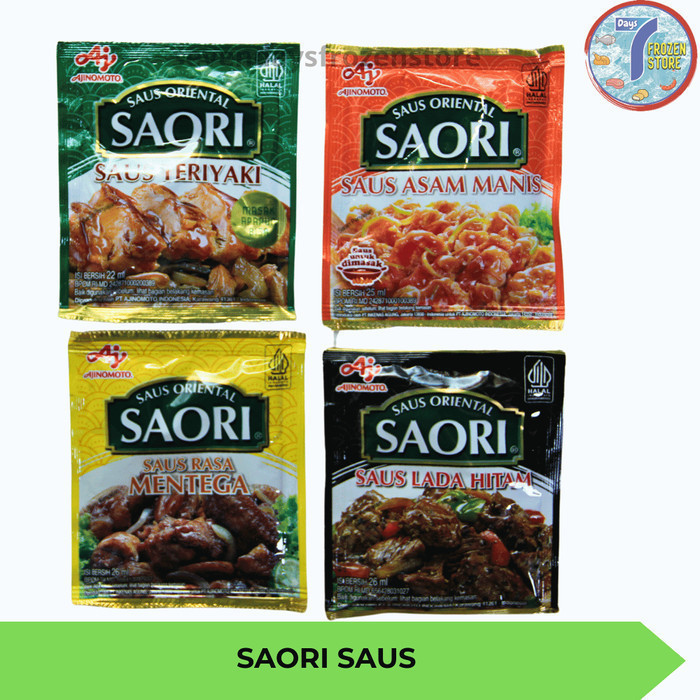 

Saori Saus Oriental Sachet