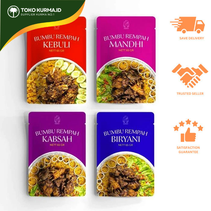 

Bumbu Nasi Kebuli | Bumbu Nasi Mandhi | Bumbu Nasi Mandhi | Bumbu Nasi Kabsah | Rempah-rempah Khas Timur Tengah - Toko Kurma ID