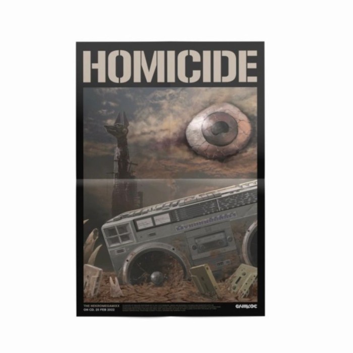 Original Poster Homicide The Nekromegamixx Official Merchandise