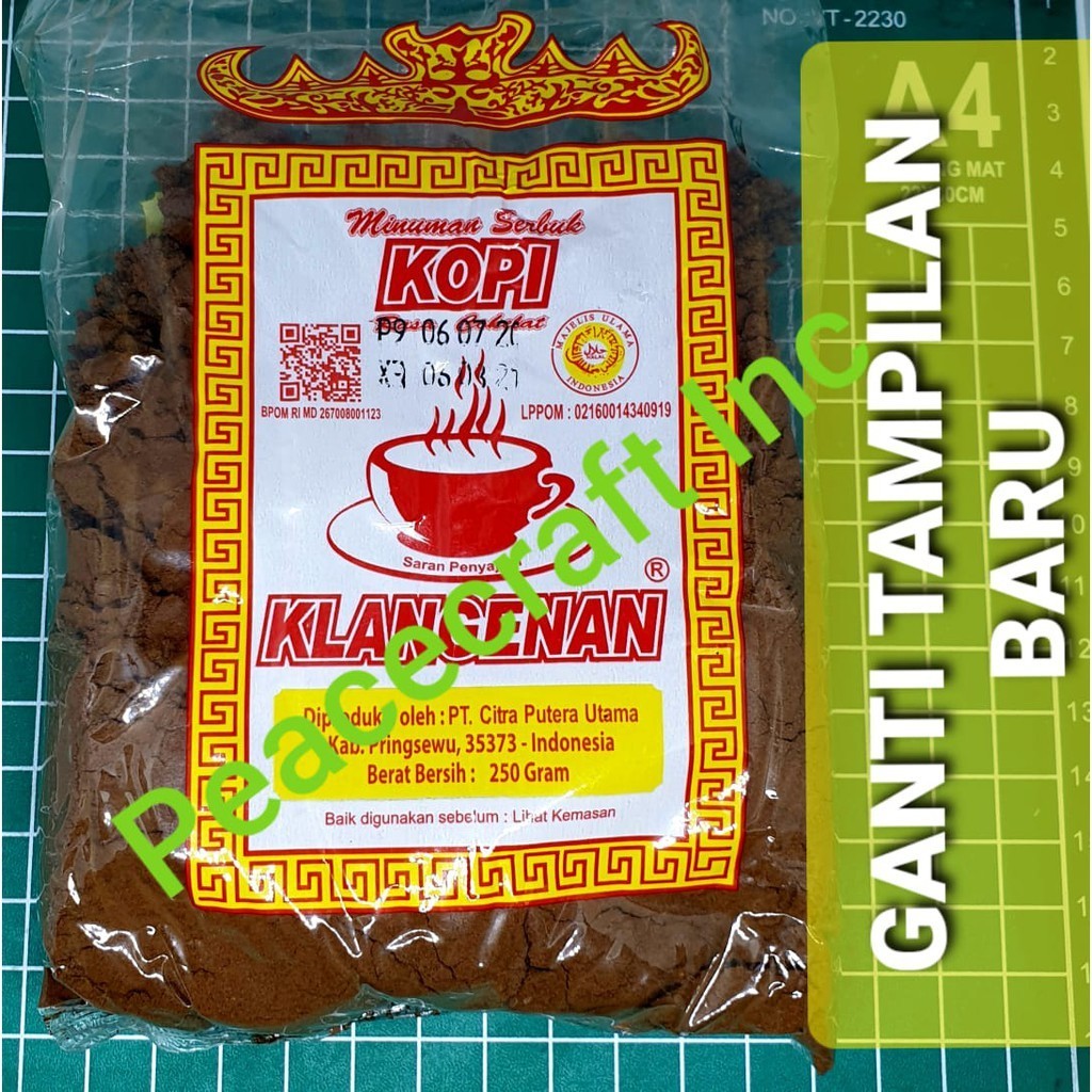 

[250 GRAM] KOPI KLANGENAN LAMPUNG [KAB PRINGSEWU, LAMPUNG]