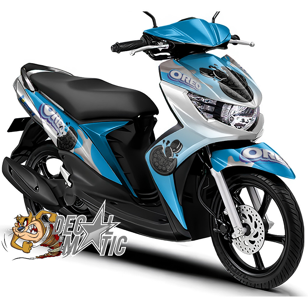 Stiker Motor Mio Soul Full Body Decal Soul GT 115 SOUL GT 125 Full Body - 0reo