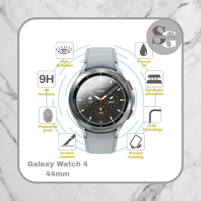 ANTI GORES TEMPERED SAMSUNG GALAXY 4 44MM PELINDUNG LAYAR SMART WATCH
